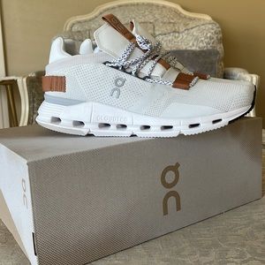 On Cloud CloudNova white/pearl size 9. Brand new in box, never been worn!